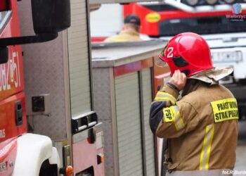 Stalowa Wola: Pożar w wieżowcu przy ul. Okulickiego