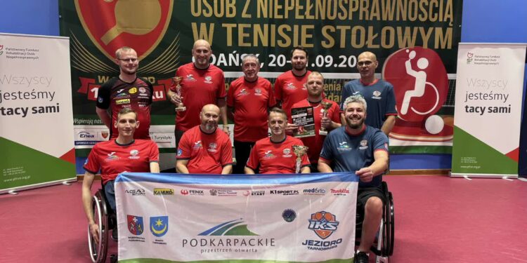 Tarnobrzeg: 3 medale z Gdańska przywożą tenisiści stołowi IKS Jezioro Tarnobrzeg