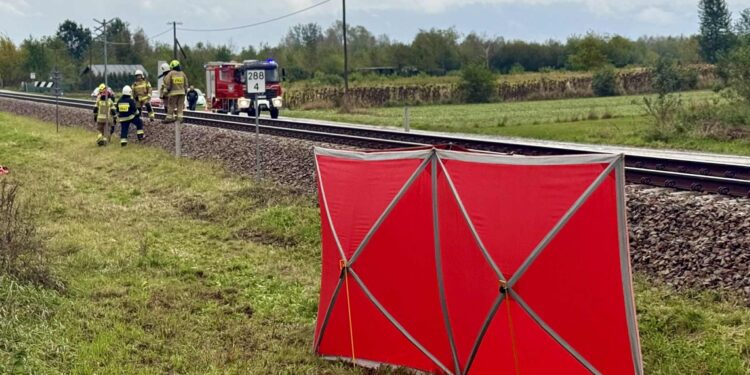 Chorzelów: Wypadek śmiertelny na przejeździe kolejowym