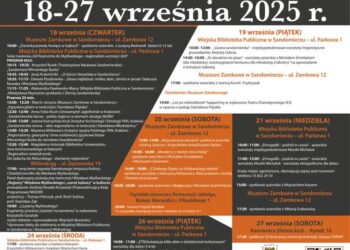 Sandomierz: Startuje II Międzypokoleniowy Festiwal Literacki