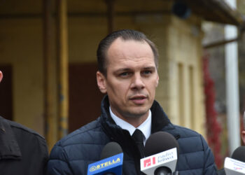 Poseł Rafał Weber, przewodniczący Parlamentarnego Zespołu „TAK dla budowy drogi ekspresowej S74”