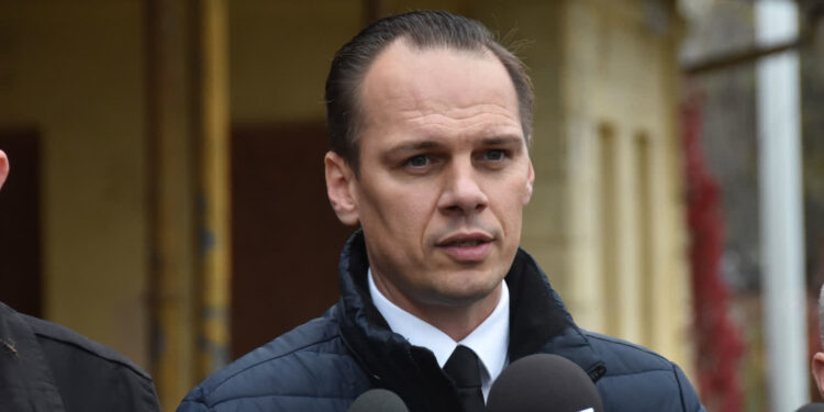 Poseł Rafał Weber, przewodniczący Parlamentarnego Zespołu „TAK dla budowy drogi ekspresowej S74”