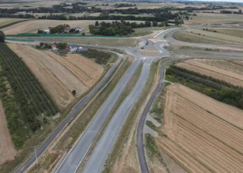 Opatów: Zmiana organizacji ruchu na budowie obwodnicy Opatowa