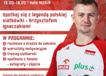 Sandomierz: Legenda polskiej siatkówki Krzysztof Ignaczak na Narodowym Dniu Sportu