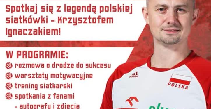 Sandomierz: Legenda polskiej siatkówki Krzysztof Ignaczak na Narodowym Dniu Sportu