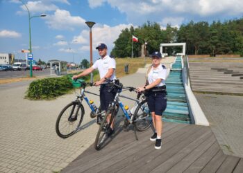 Mielec: Patrole rowerowe Policji na terenie Mielca