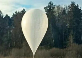 Kopki: Na polu wylądował balon przemytniczy