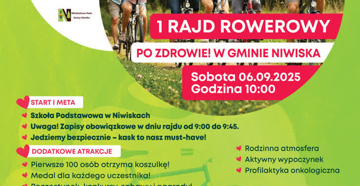Mielec: Fundacja Onkologiczna ” Zwalcz go uśmiechem” zaprasza na rajd rowerowy