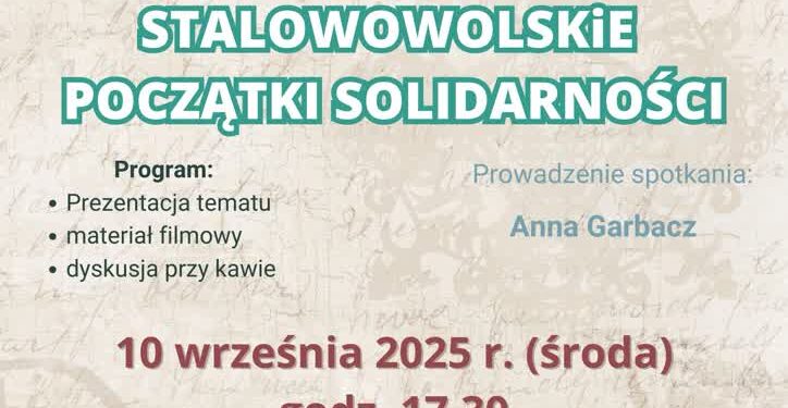 Stalowa Wola: Pierwsz po wakacjach Kafejka Historyczna