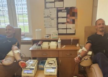 Sandomierz: Strzegą zdrowia i życia na co dzień – teraz podzielili się krwią