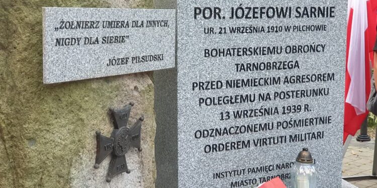 Tarnobrzeg: Upamiętnienie bohatera i obrońcy miasta