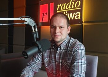 Maciej Lis prezes Klubu Sportowego WISAN Skopanie