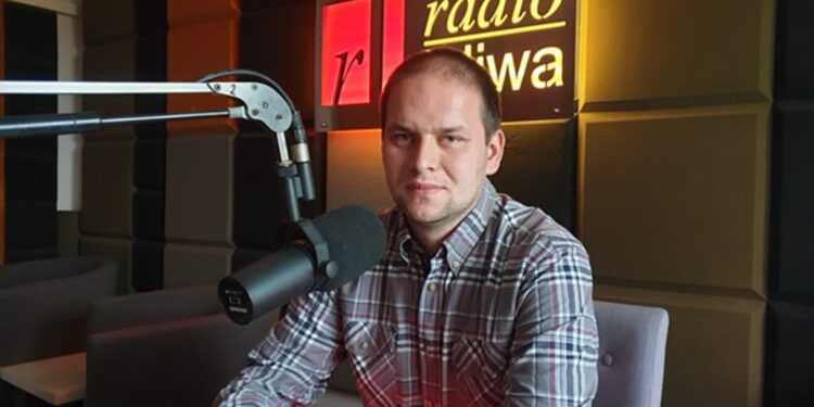 Maciej Lis prezes Klubu Sportowego WISAN Skopanie