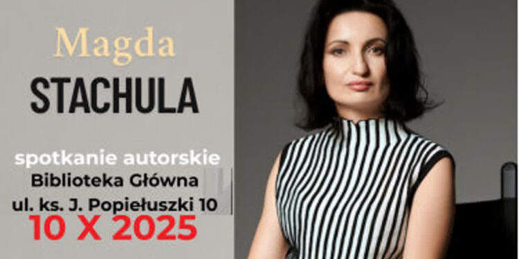 Stalowa Wola: Mistrzyni mrocznych thrillerów odwiedzi MBP w Noc Bibliotek