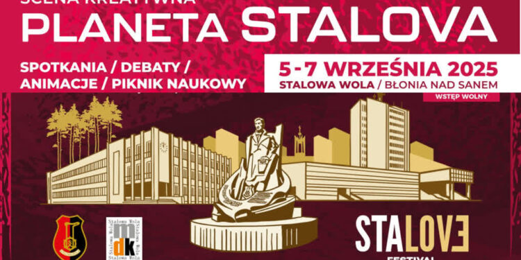 Stalowa Wola: Stalove Festival – koncerty i spotkania na Scenie Kreatywnej na jubileusz miasta