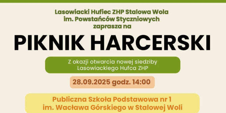 Stalowa Wola: W niedzielę Piknik Harcerski i otwarcie siedziby hufca ZHP