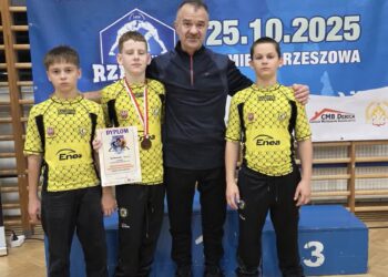 Młodzieżowa siła Czarnych Połaniec! Kolejny medal zapaśników