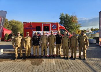 Mielec: Drużyna mieleckich strażaków z 9 miejscem