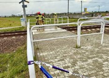 Chorzelów: Tragiczny wypadek na przejeździe kolejowym – zginęli 85-letni mężczyzna i jego wnuczka
