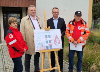 Sandomierz: Niezwykły mural wyrazem wdzięczności za dar życia