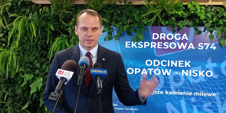 Stalowa Wola: Poseł Weber o drodze s74