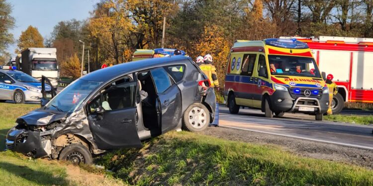 Mielec: Zablokowana droga w Dulczy Wielkiej