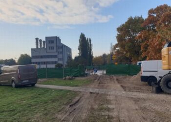 Tarnobrzeg: Nowa inwestycja przed sklepem Lidl