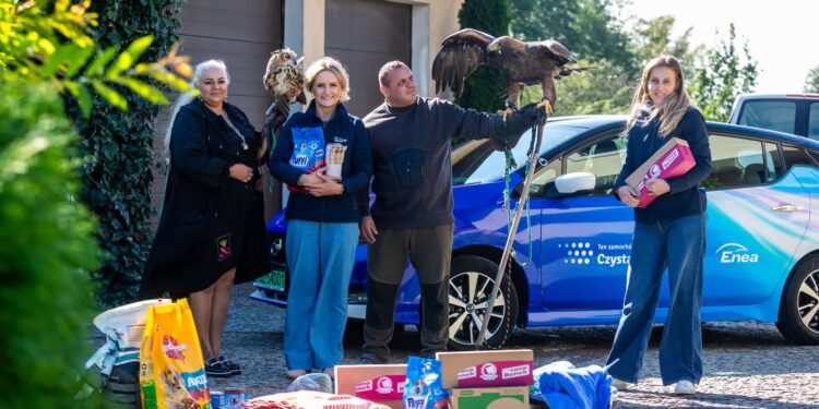 Połaniec: Enea Połaniec przekazała dary dla Ośrodka Rehabilitacji Dzikich Zwierząt