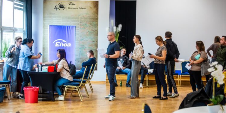 Połaniec: Udana akcja krwiodawstwa w Enei Połaniec