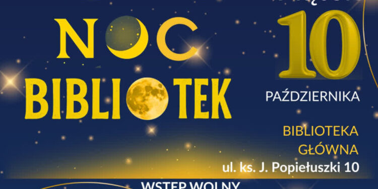 Stalowa Wola: Piątkowa Noc Bibliotek w MBP potrwa 11 godzin