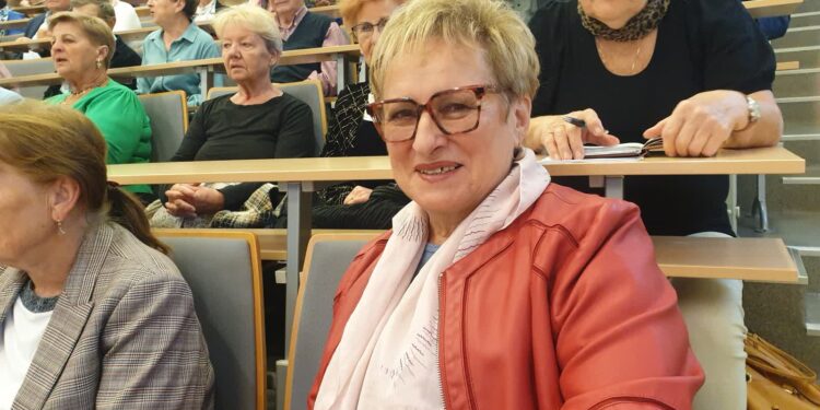 Teresa Żyguła prezes Uniwersytetu III Wieku w Baranowie Sandomierskim