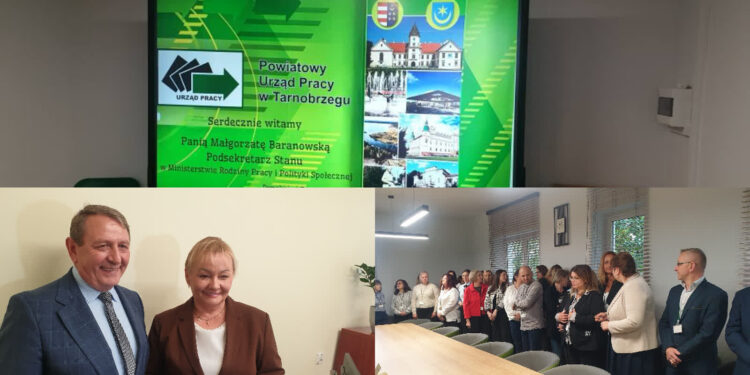 Tarnobrzeg: Fundusze europejskie kluczem do sukcesu. Spotkanie z wiceminister Baranowską