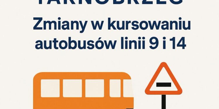 Tarnobrzeg: Objazdy i nowy rozkład jazdy autobusów