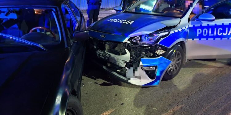 Mielec: Niebezpieczna jazda zakończona pościgiem