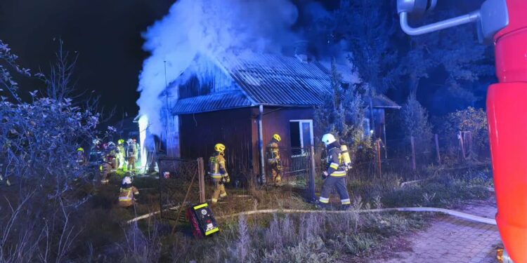 Rudnik nad Sanem: Tragiczny w skutkach nocny pożar