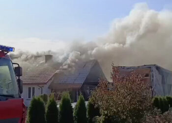 Brandwica: Pożar domu