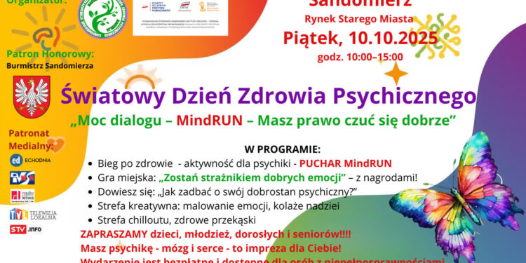 Sandomierz: Dzień Zdrowia Psychicznego – Moc dialogu – MindRUN