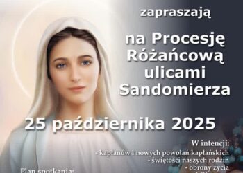 Sandomierz: Różaniec na ulicach miasta – Wojownicy Maryi zachęcają do modlitwy