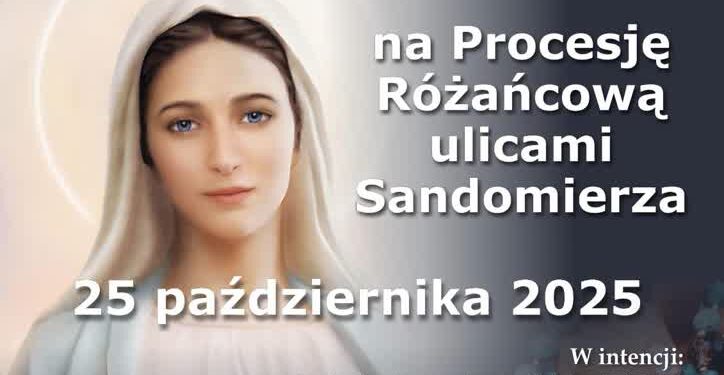 Sandomierz: Różaniec na ulicach miasta – Wojownicy Maryi zachęcają do modlitwy