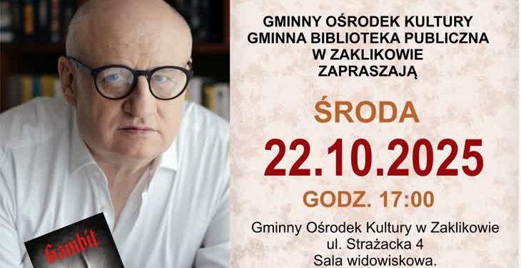 Zaklików: Spotkanie autorskie z Maciejem Siembiedą