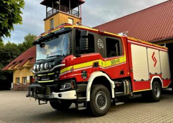 Chmielów: Nowoczesna Scania w służbie ochotników
