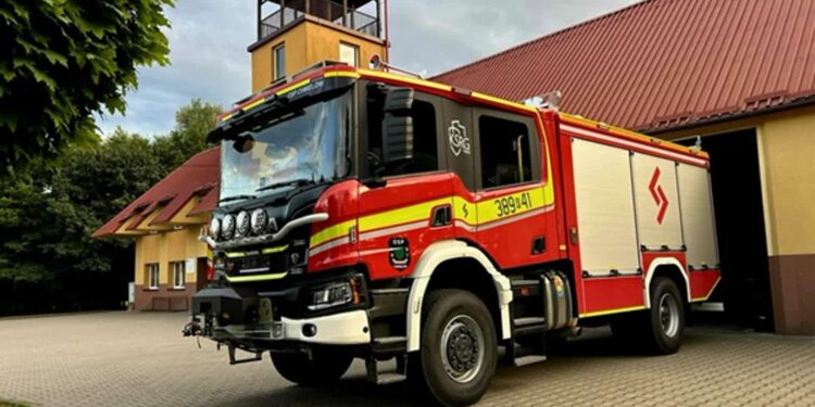 Chmielów: Nowoczesna Scania w służbie ochotników