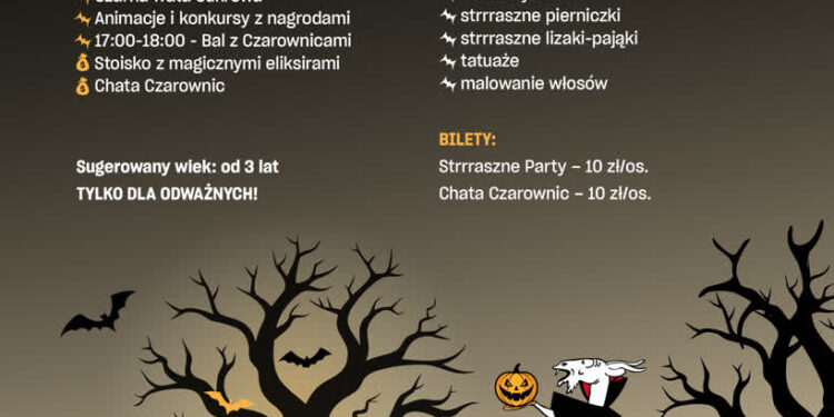 Pacanów: Strrraszne Party w Europejskim Centrum Bajki!