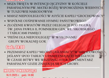 Tuszów Narodowy: W  107 rocznicę odzyskania niepodległości przez Polskę