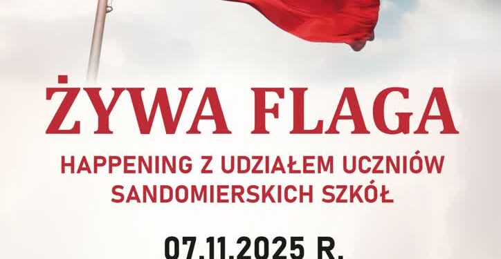 Sandomierz: Na rynku powstanie żywa biało-czerwona flaga