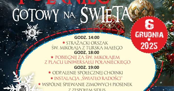 Połaniec: 6 grudnia miasto rozbłyśnie świąteczną magią
