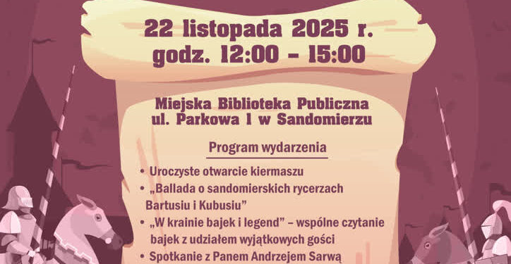 Sandomierz: Charytatywny kiermasz książek