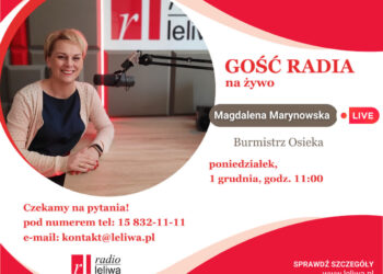Osiek: W poniedziałek rozmowa na żywo z burmistrz Osieka Magdaleną Marynowską