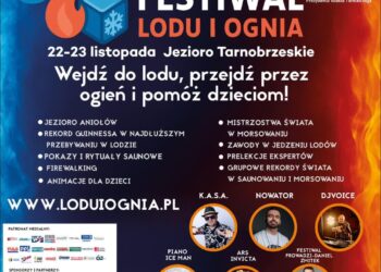 Tarnobrzeg. Festiwal Lodu i Ognia nad Jeziorem Tarnobrzeskim