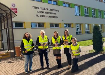 Mielec: „Odblaskowa szkoła” w Chorzelowie – razem dla bezpieczeństwa!